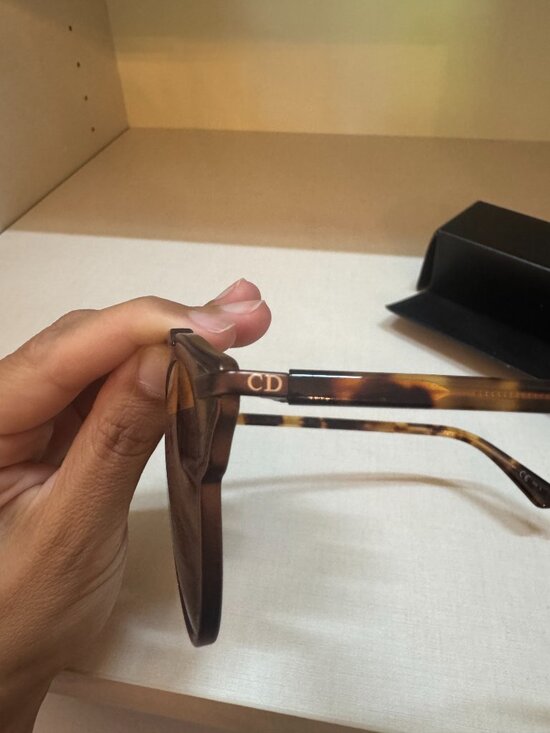 Dior sunglasses DiorSoReal - Mirrored Brown/Gold main image 6
